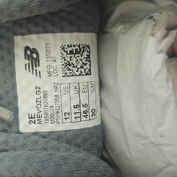 New Balance FreshFoam EVOZ V2, 12 WIDE - Picture 8 of 9